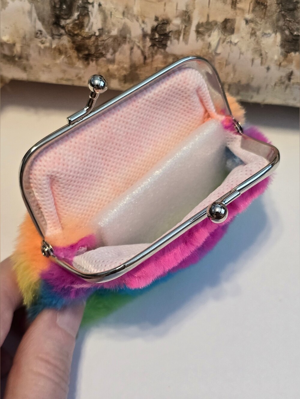 💞 ☠️🦩 Vibrant & Fun Kiss-Lock Coin Purse Trio! - Picture 2 of 4